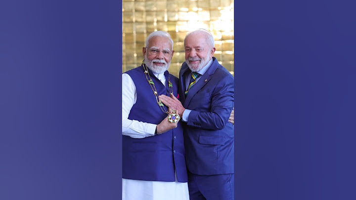 PM Modi conferred with Brazil's highest honour by President Luiz Inácio Lula da Silva | #shorts