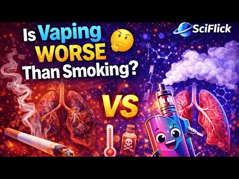Is Vaping Worse Than Smoking? 👀 Science Explains the Truth | SciFlick