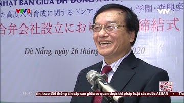 Bản tin Thời sự VTV8: Ký kết hợp tác phát triển đào tạo nguồn nhân lực tiếng Nhật