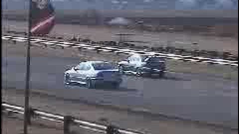 street racing - subaru wrx sti vs bmw m5