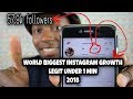 No 1 Instagram Followers 2018
