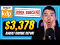 Amazon KDP Income Report August 2025 | Income Going DOWN??
