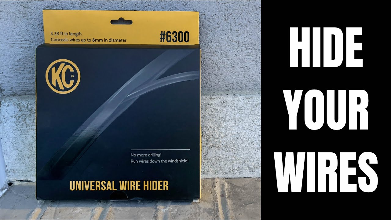 KC ( Windscreen ) WIRE HIDER / INVISABLE WIRE - UNIVERSALE 1M