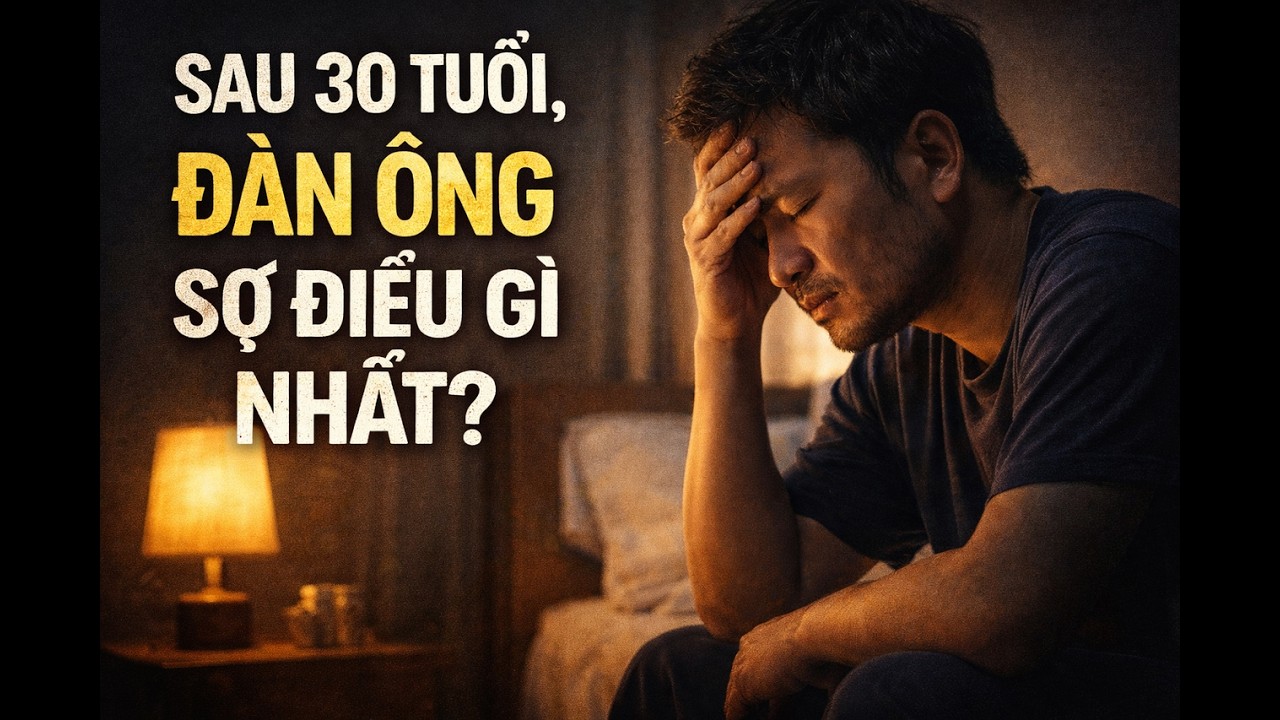 Sau 30 Tuổi, Đàn Ông Sợ Điều Gì Nhất?