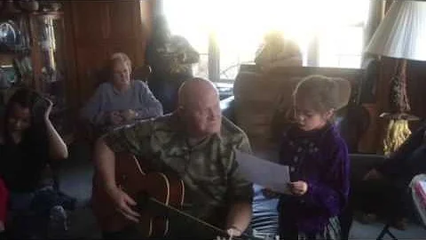 Audrey & Grandpa Gladden