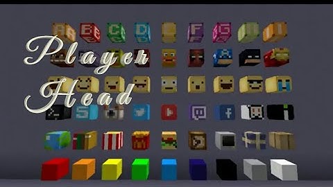 PlayerHead V2 Plugin //Minecraft Pocket Edition // Akobhovh #roadto300