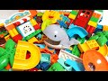 Satisfying Building Blocks Marble Run ASMR Forest Adventure