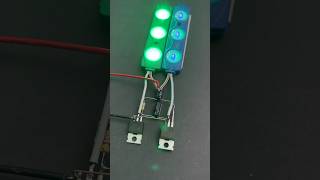 Two colour LED chaser | How to make led light system  #jlcpcb