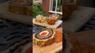 Famous A very #British #BlackPudding #ScotchEgg #Wellington 😂 #britishfood #comfortfood #tasty #scran Wealth