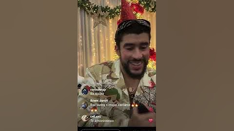 SEDA BAD BUNNY BRYANT MYERS LIVE INSTAGRAM BAD BUNNY DIRECTO 2023