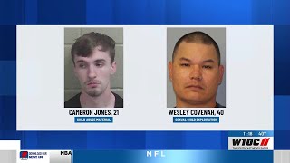 Jesup, Brooklet, and Townsend men all charged with sexual exploitation of children