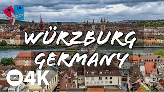 Visiting Top Tourist Attractions in Würzburg - Germany - 4K UHD