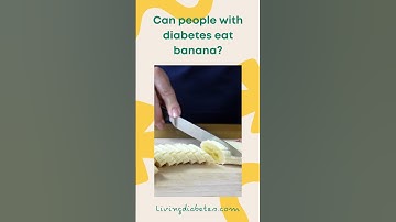 Can People with Diabetes Eat Banana? | The Truth Revealed!#shorts