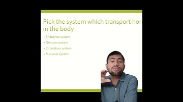 Which System Transports Hormones in the Body? | Quick Science Quiz!