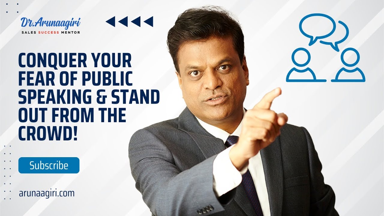 Conquer Your Fear of Public Speaking & Stand Out from the Crowd! - YouTube
