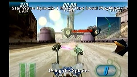 Star Wars: Episode 1 Racer One Level Playthrough using the Dreamcast Xploder :D #Dreamcast #Sega #DC