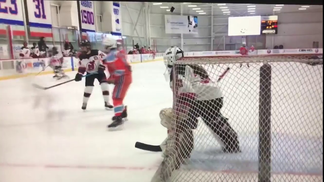 genevievekleinhockey - Boys 2005 Goalie vs Little Caesers AAA