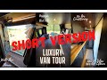 VAN TOUR (Short Version) - Luxury Promaster, Shower, A/C, Bed Lift System, Heated Floors