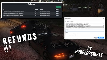 Refunds | FiveM Script