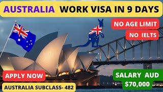 The Fastest Way to Get Australian Work Visa in 2 Weeks | PR after 2 Years | Salary $70000 screenshot 3