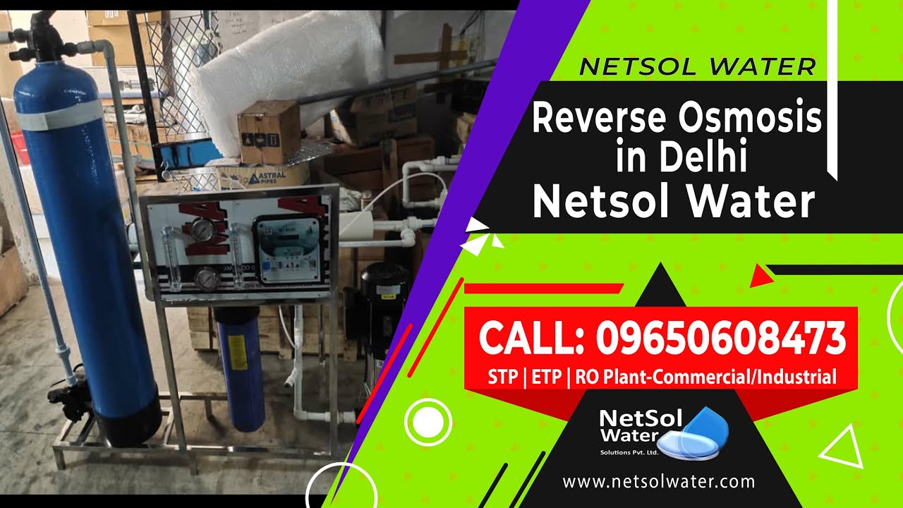 Reverse Osmosis in Delhi - RO Plants Manufacturer -Netsol