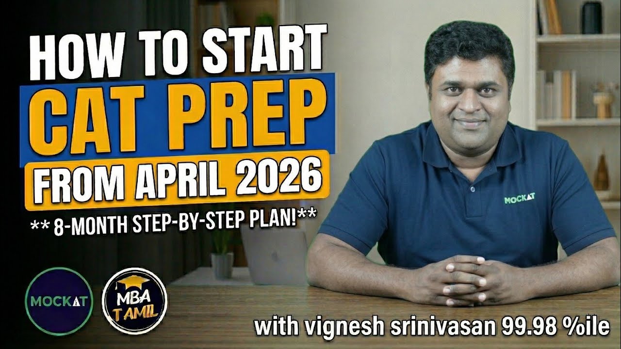 How to start CAT Preparation from April 2026 Step-by-Step Strategy by ...