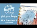 2021 HAPPY PLANNER FIND YOUR HAPPY MINI DASHBOARD PLANNER