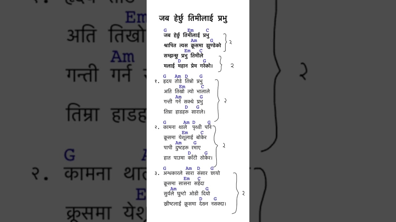 Jaba Herchu Timilai Prabhu