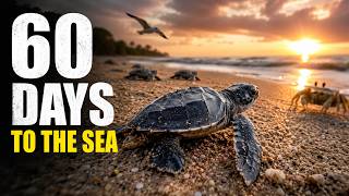 60 Days: Baby Sea Turtle From Egg to Ocean