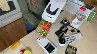 Fullstar All-in-1 Vegetable Chopper/Slicer/Grater/Spiralizer Review by Tiffany T Reviews 65 views 7 days ago 3 minutes, 52 seconds