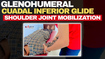 Glenohumeral caudal / inferior glide | shoulder mobilization