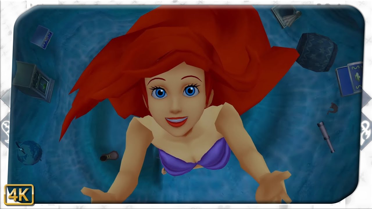 Kingdom Hearts: Final Mix ⁴ᴷ Atlantica (Proud Mode, Jiminy's Journal 100%)