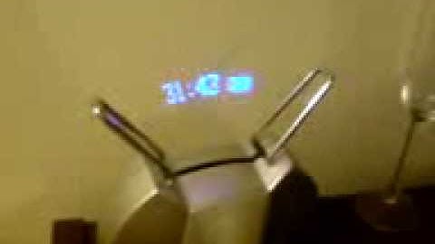 "Magic" Persistence of Vision Clock