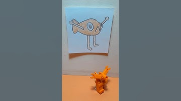 Le poisson steve🐟 #lepoissonsteve #stopmotion