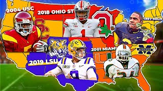 College Football Imperialism: GOAT Team Edition!