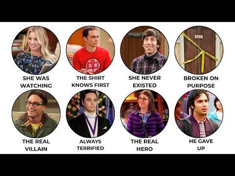 EVERY CRAZY THE BIG BANG THEORY THEORY THAT MAKES TOO MUCH SENSE