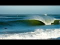 Stunning adventure surfing biarritz in winter