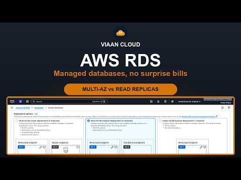 Amazon RDS Explained Simply: Multi-AZ vs Read Replicas, Backups & No Surprise Bills