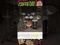 Green Day Basket Case - Drum Cover with sheet music how to play tutorial #drumcover #tutorial 1