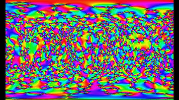 2D representation of the vorticity of a Kuramoto model on the sphere