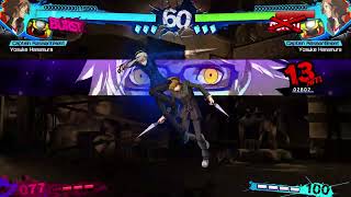 P4AU Shadow Yosuke 5k damage combo