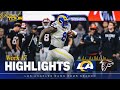 Rams' Top Plays vs. Falcons In Week 17: Jared Verse's Blocked FG Touchdown, Puka Nacua's TD &amp; More
