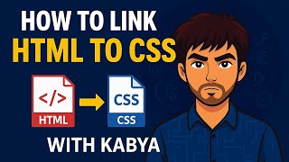 Information How to Link HTML with CSS | Beginner Web Development Tutorial Guide
