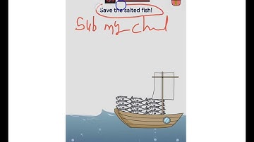 Brain out 2 level 76 save the salted fish Walkthrough Solution