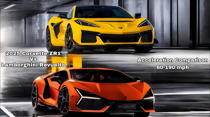 Lamborghini Revuelto Vs 2025 Chevrolet Corvette C8 ZR1 60-190 MPH Acceleration Comparison