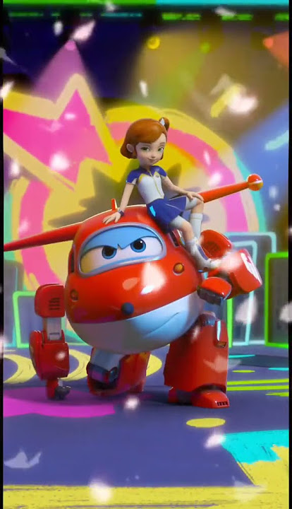 Jett And Sky - Super Wings (Chinese Version) #shorts