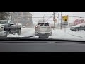 Winter Driving in Halifax, Nova Scotia (February 23, 2022) Forecast: 15-25cm snow)