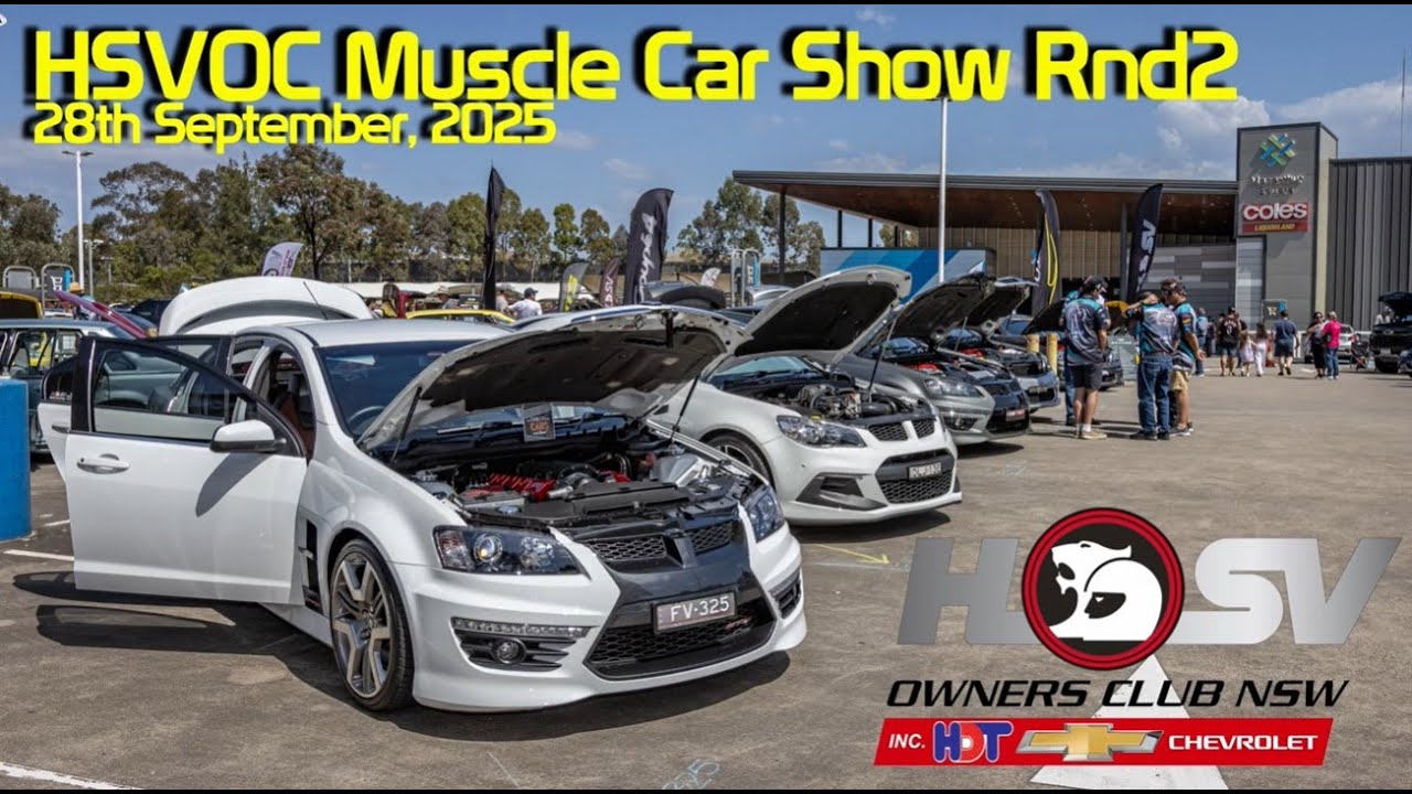 HSV Owners Club of NSW Muscle Car Show Rnd2, 2025