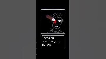 There is something in my eye #horror #pixelart #IndieHorrorGame #GameDev