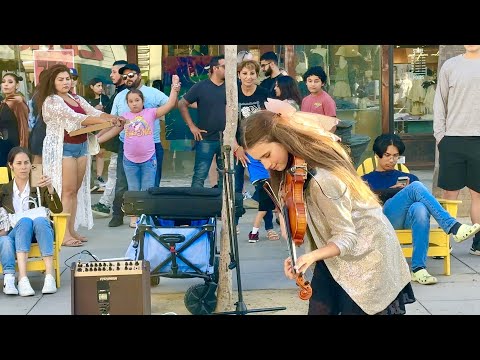 The Crowd Was On Fire | Bee Gees - Stayin' Alive | Karolina Protsenko - Violin Cover